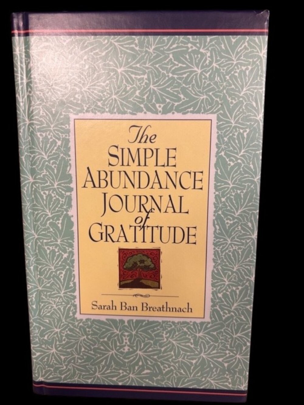 Simple Abundance Journal Gratitude Sarah Ban Breathnach 1996 Hardcover